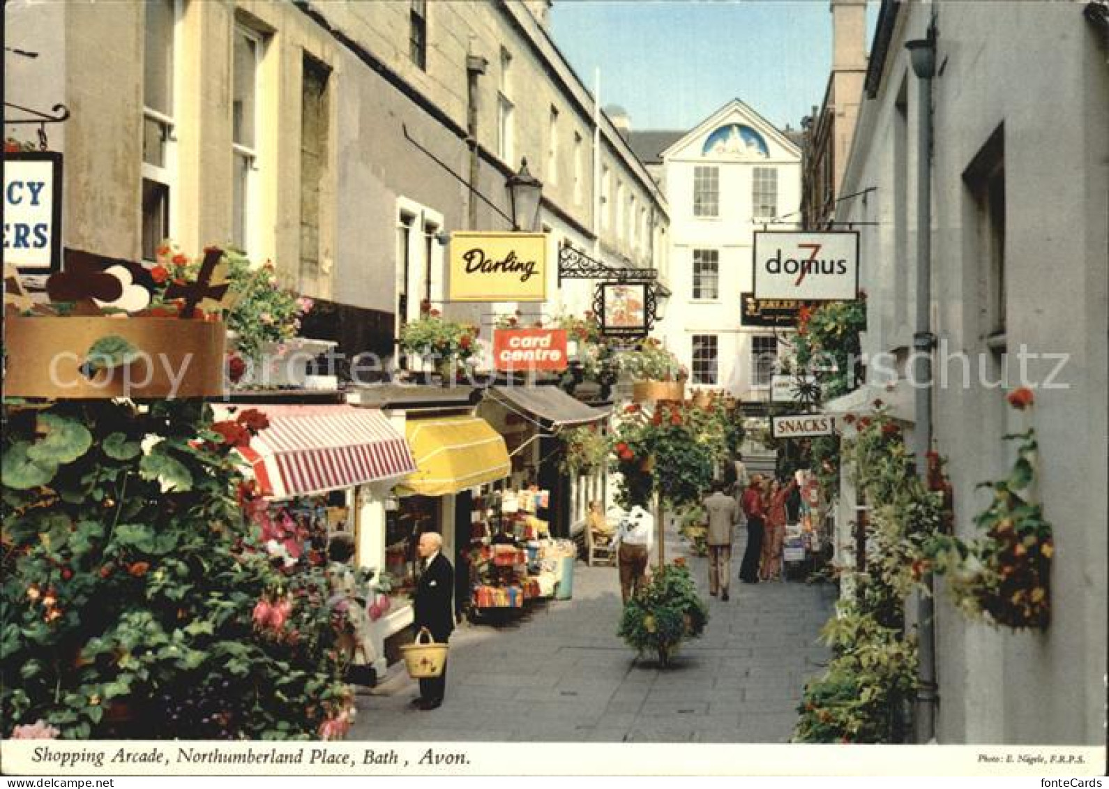 72459018 Bath UK Shopping Arcade Northumberland Place  Bath UK - Sonstige & Ohne Zuordnung