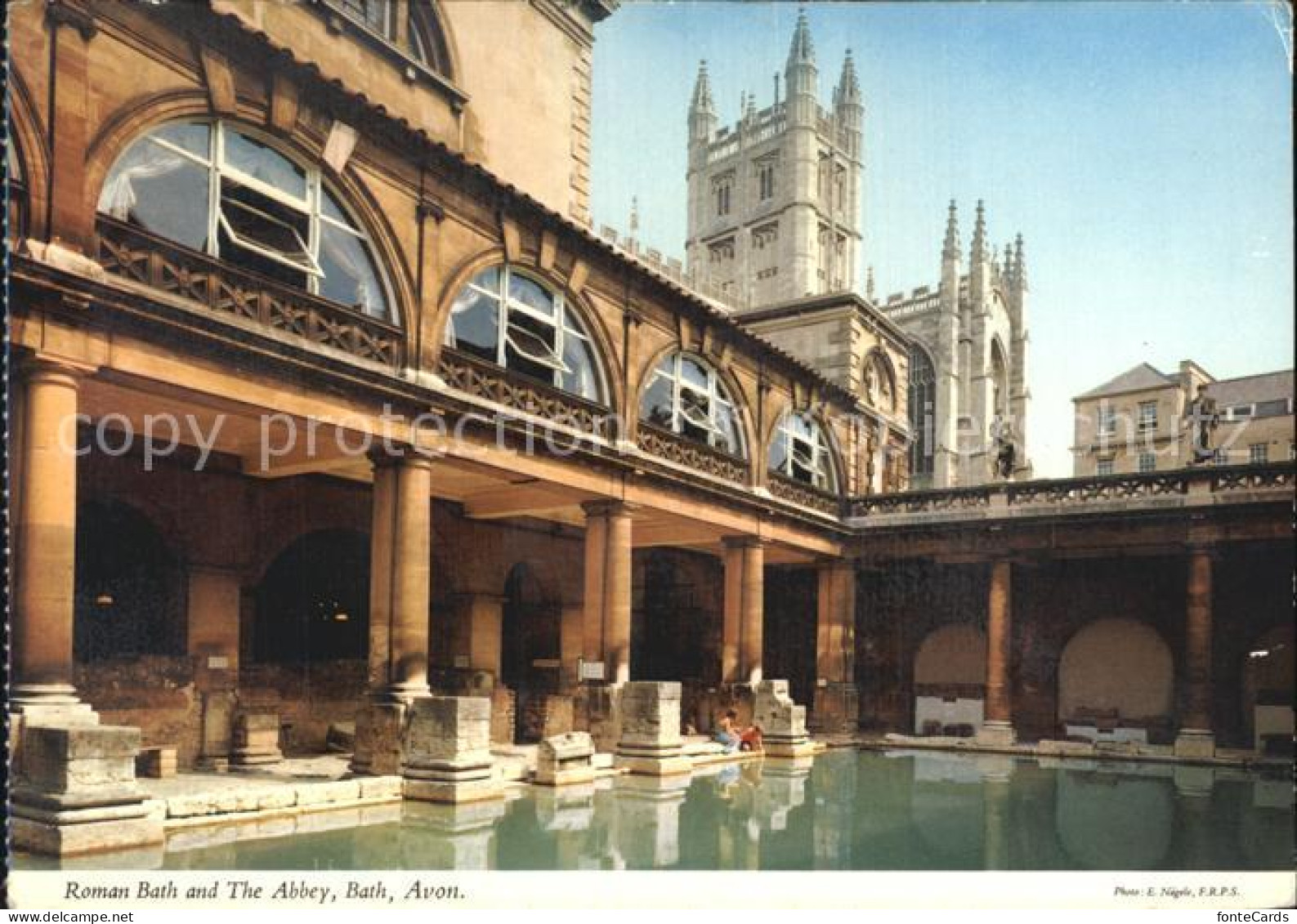 72458896 Bath UK Roman Bath The Abbey  Bath UK - Altri & Non Classificati