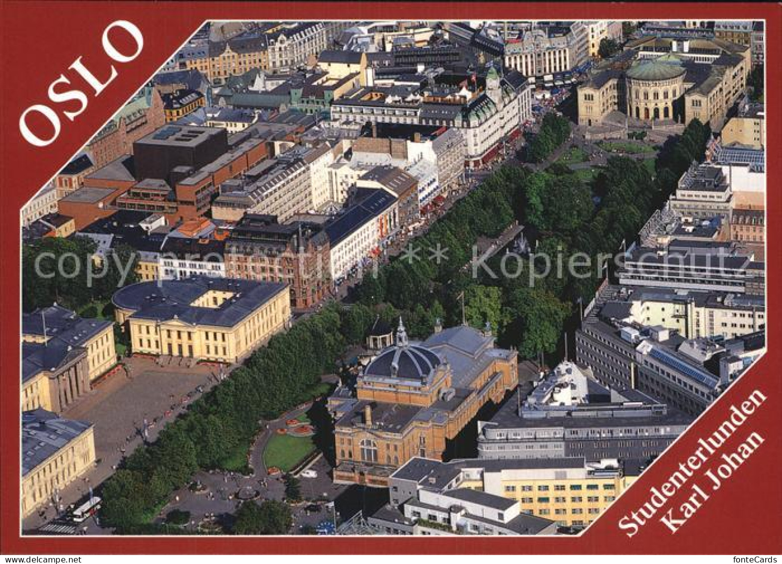 72457776 Oslo Norwegen Studenterlunden Karl Johan Aalesund - Norway