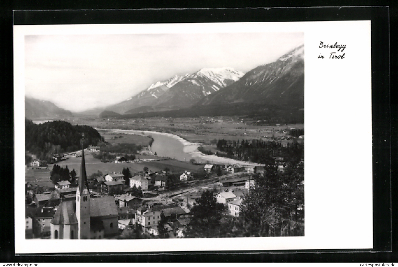 AK Brixlegg, Panorama Mit Kirche  - Sonstige & Ohne Zuordnung