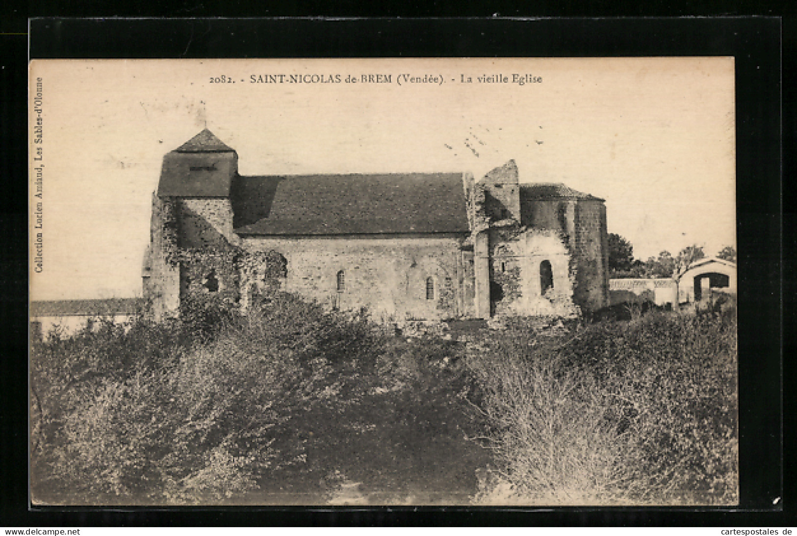 CPA Saint Nicolas-de-Brem, La Vieille Eglise  - Other & Unclassified