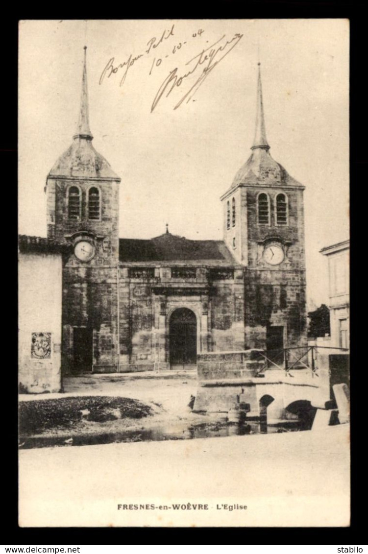 55 - FRESNES-EN-WOEVRE - L'EGLISE - Sonstige & Ohne Zuordnung