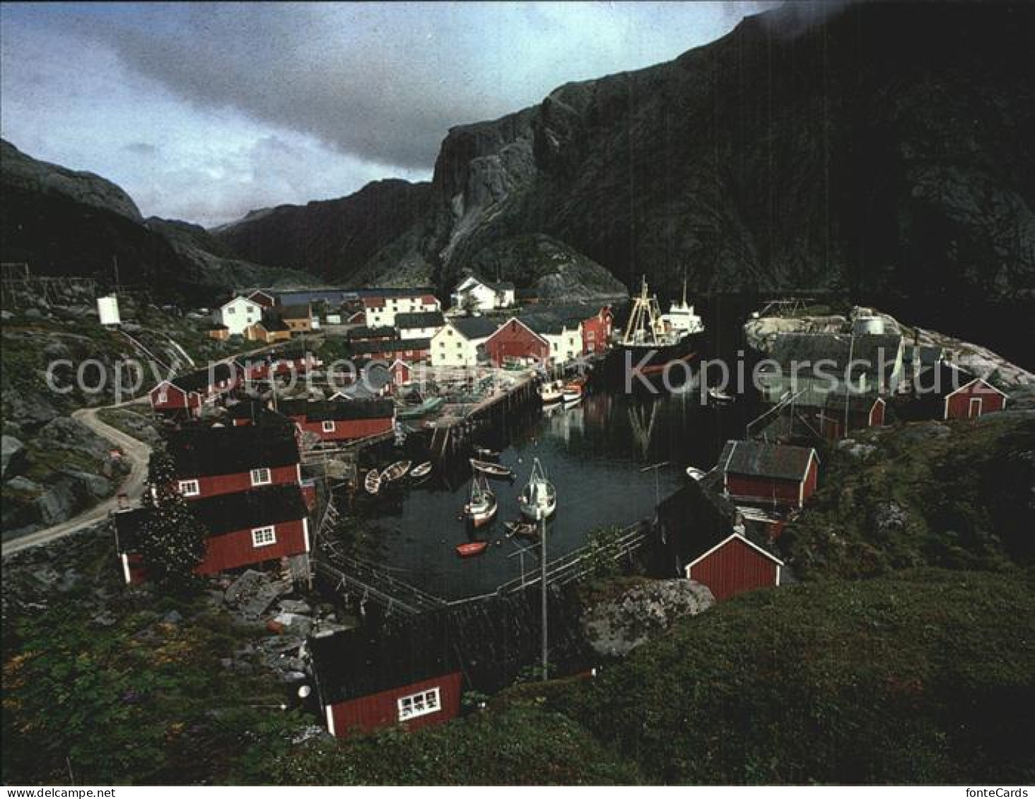 72453742 Norwegen Norge Nusfjord I Lofoten Norwegen - Norvège