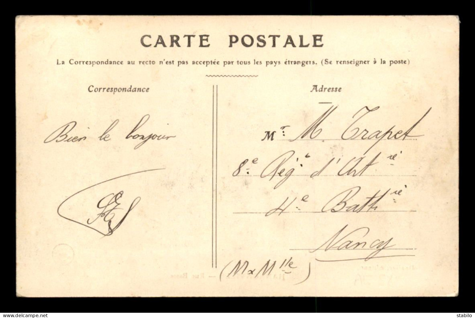 55 - HANONVILLE-SOUS-LES-COTES - RUE BASSE - EDITEUR DAUDIER - Autres & Non Classés