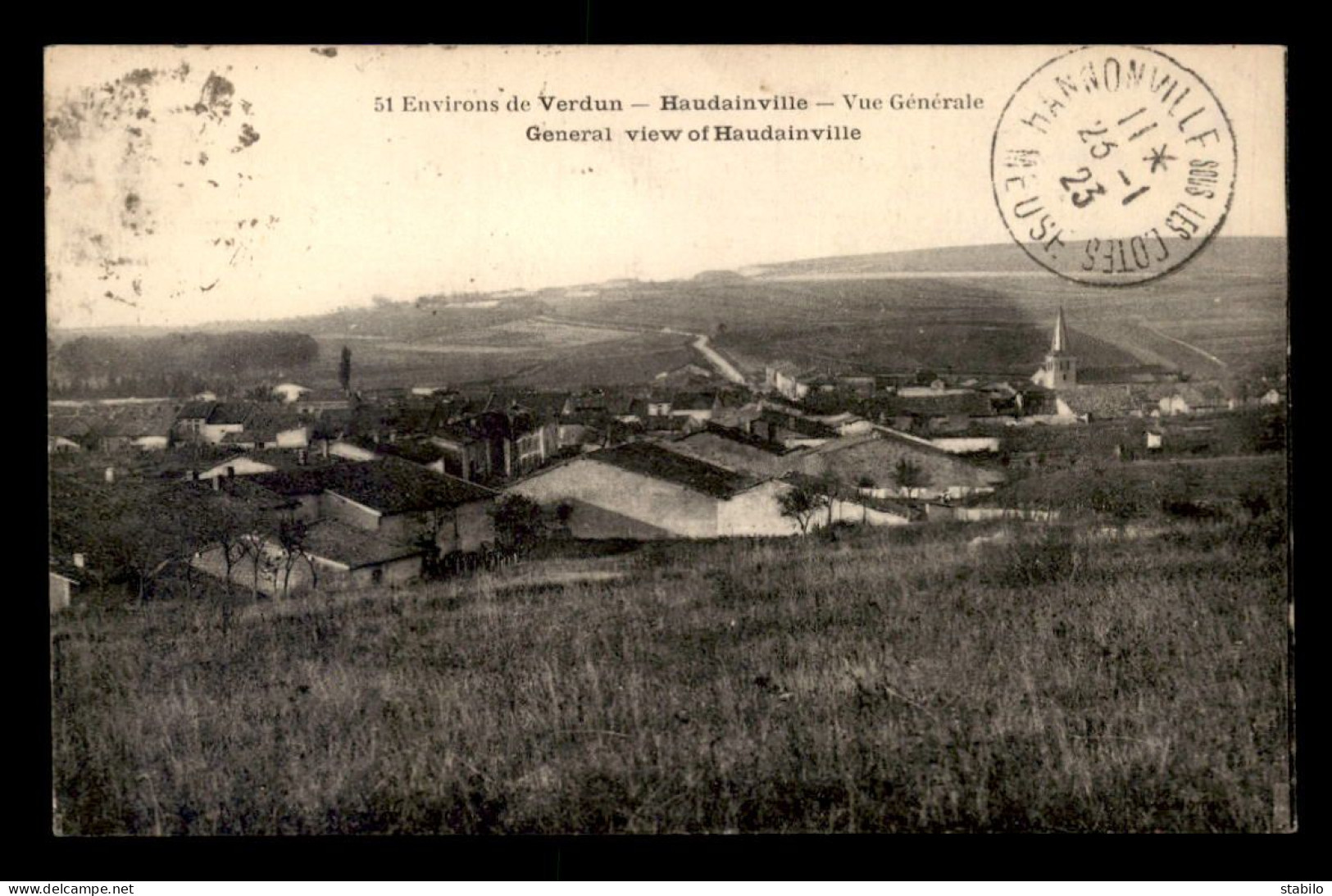 55 - HAUDAINVILLE - VUE GENERALE - Autres & Non Classés