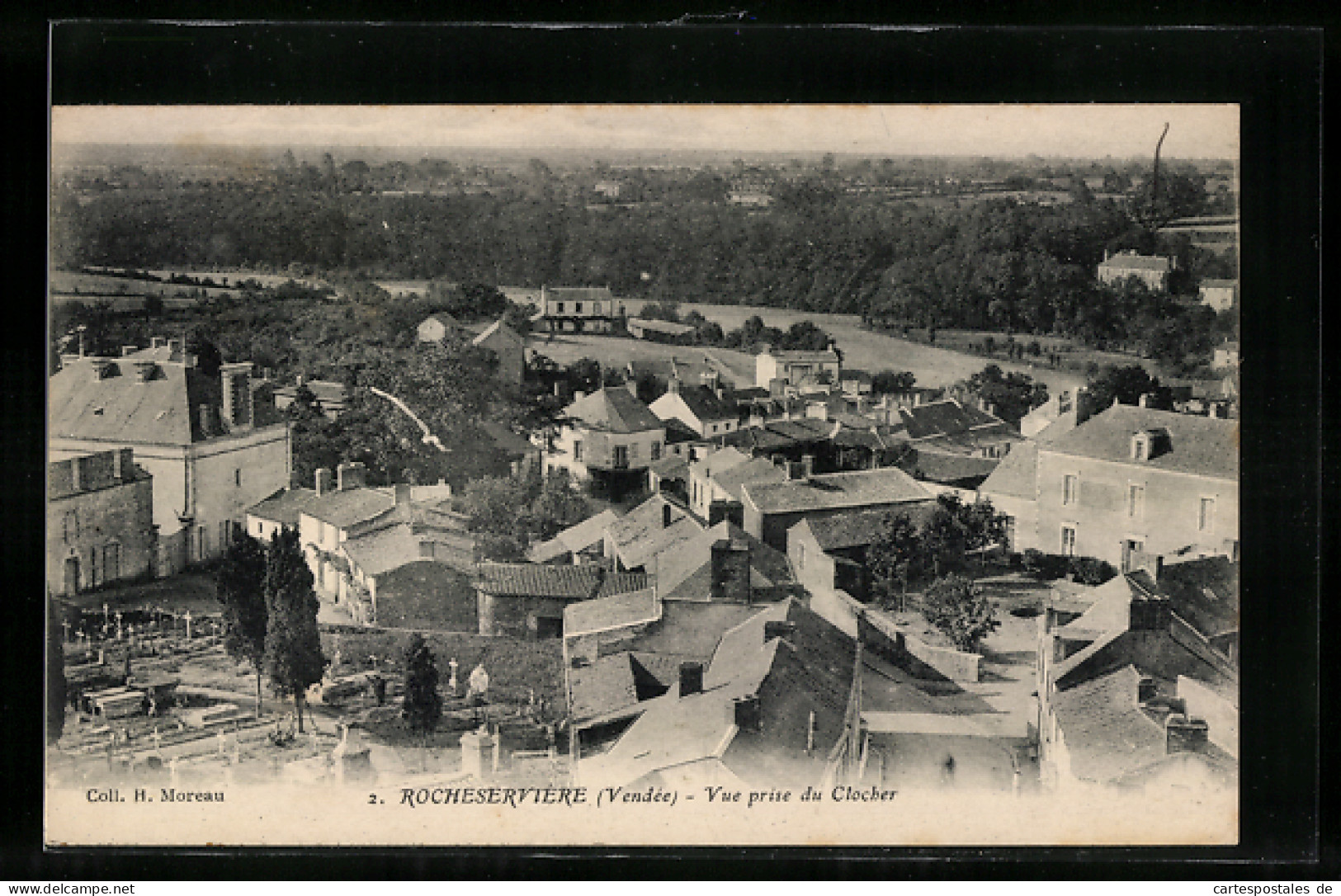 CPA Rocheservière, Vue Prise Du Clocher  - Autres & Non Classés