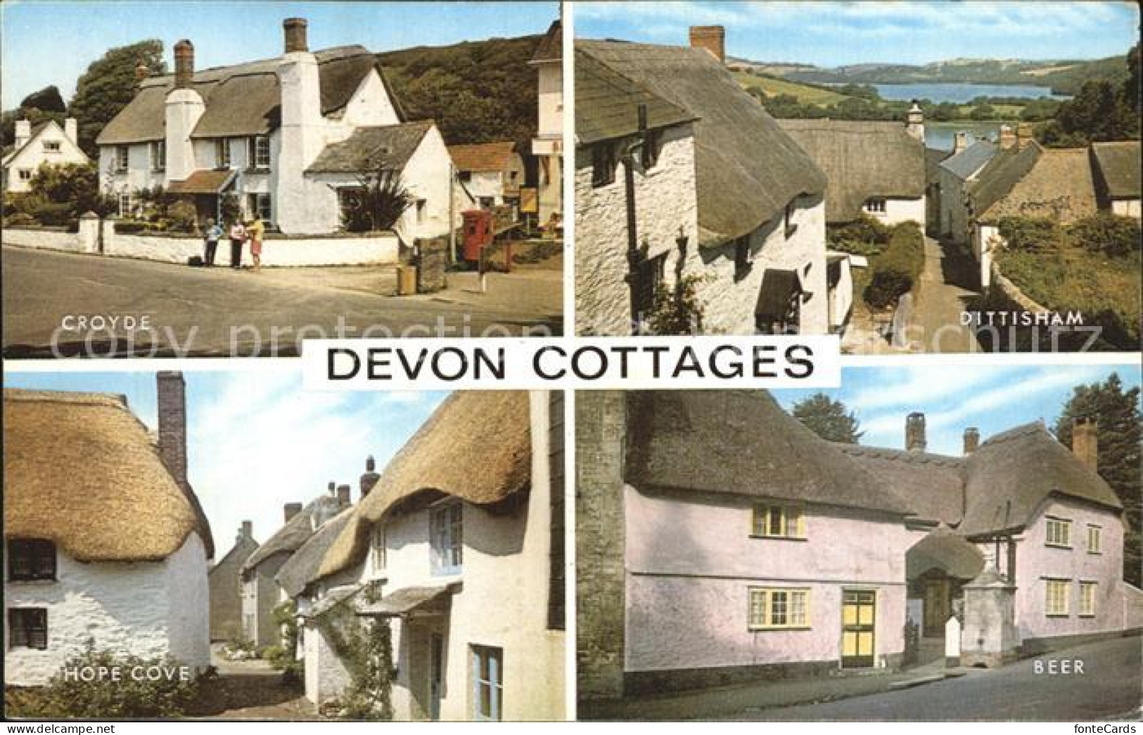 72452460 Devon Clackmannan Cottages Beer Dittisham Hope Cove   - Autres & Non Classés