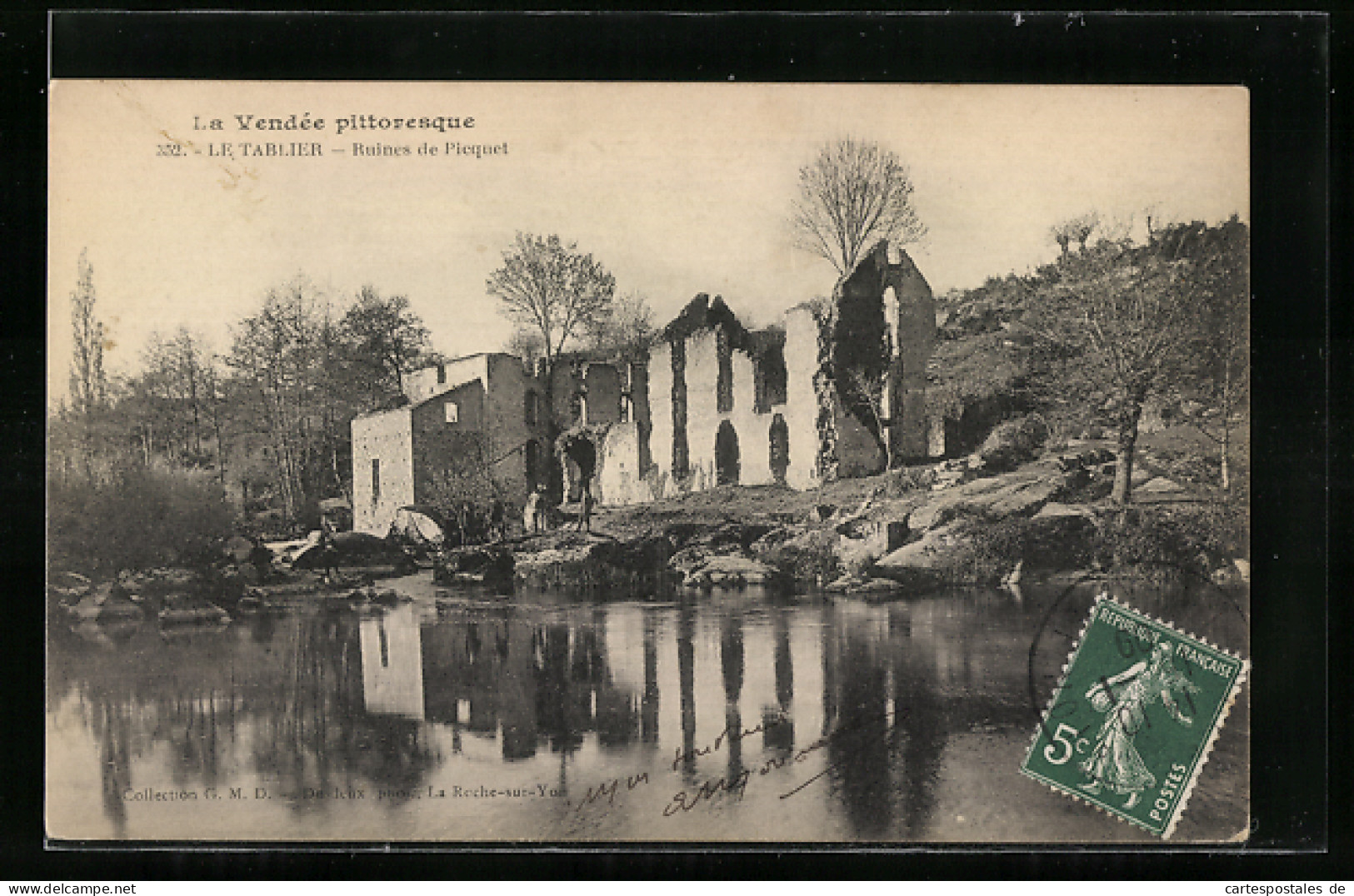 CPA Le Tablier, Ruines Du Picquet  - Sonstige & Ohne Zuordnung