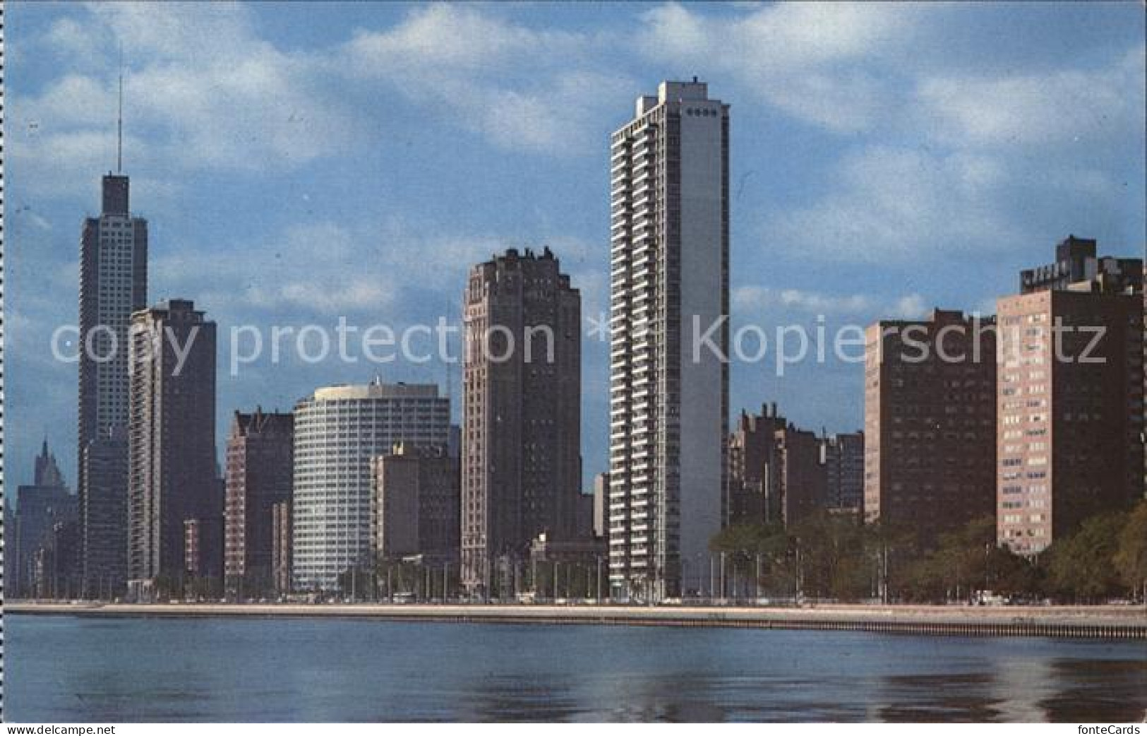 72449723 Chicago_Illinois Skyline From Lake Michigan - Andere & Zonder Classificatie