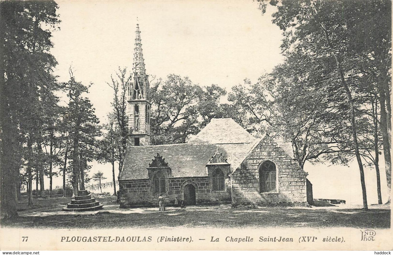 PLOUGASTEL DAOULAS : LA CHAPELLE SAINT JEAN - Plougastel-Daoulas