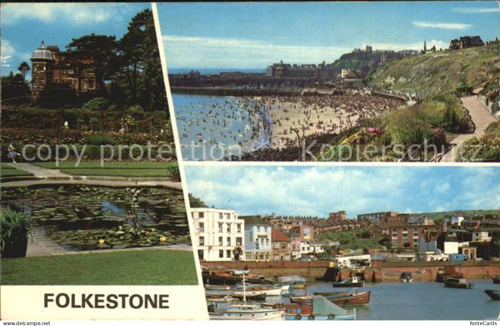 72446618 Folkestone Kingsnorth Gardens East Cliff Inner Harbour Shepway - Andere & Zonder Classificatie