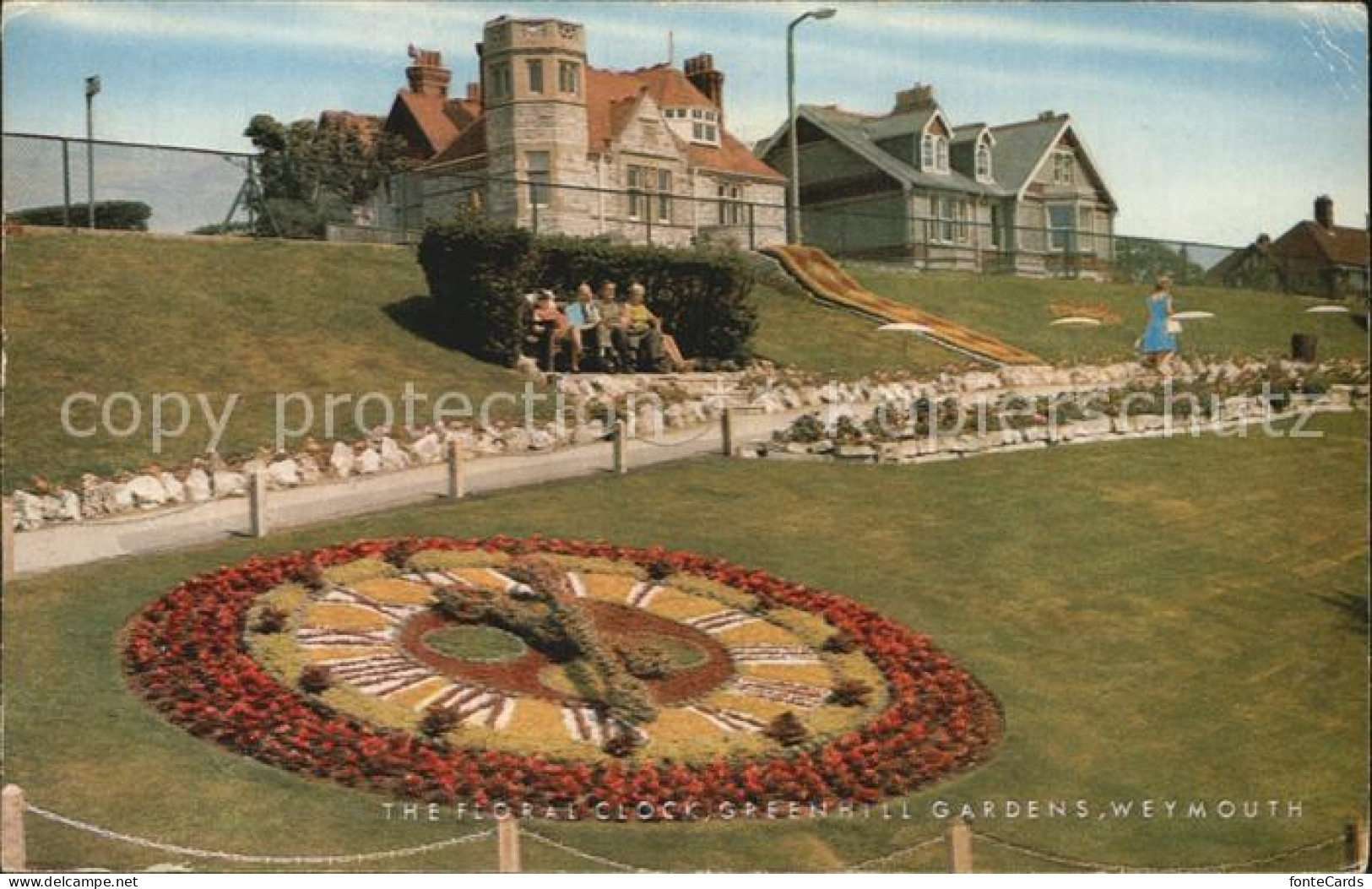 72446617 Weymouth Dorset Floral Clock Greenhill Gardens  - Andere & Zonder Classificatie