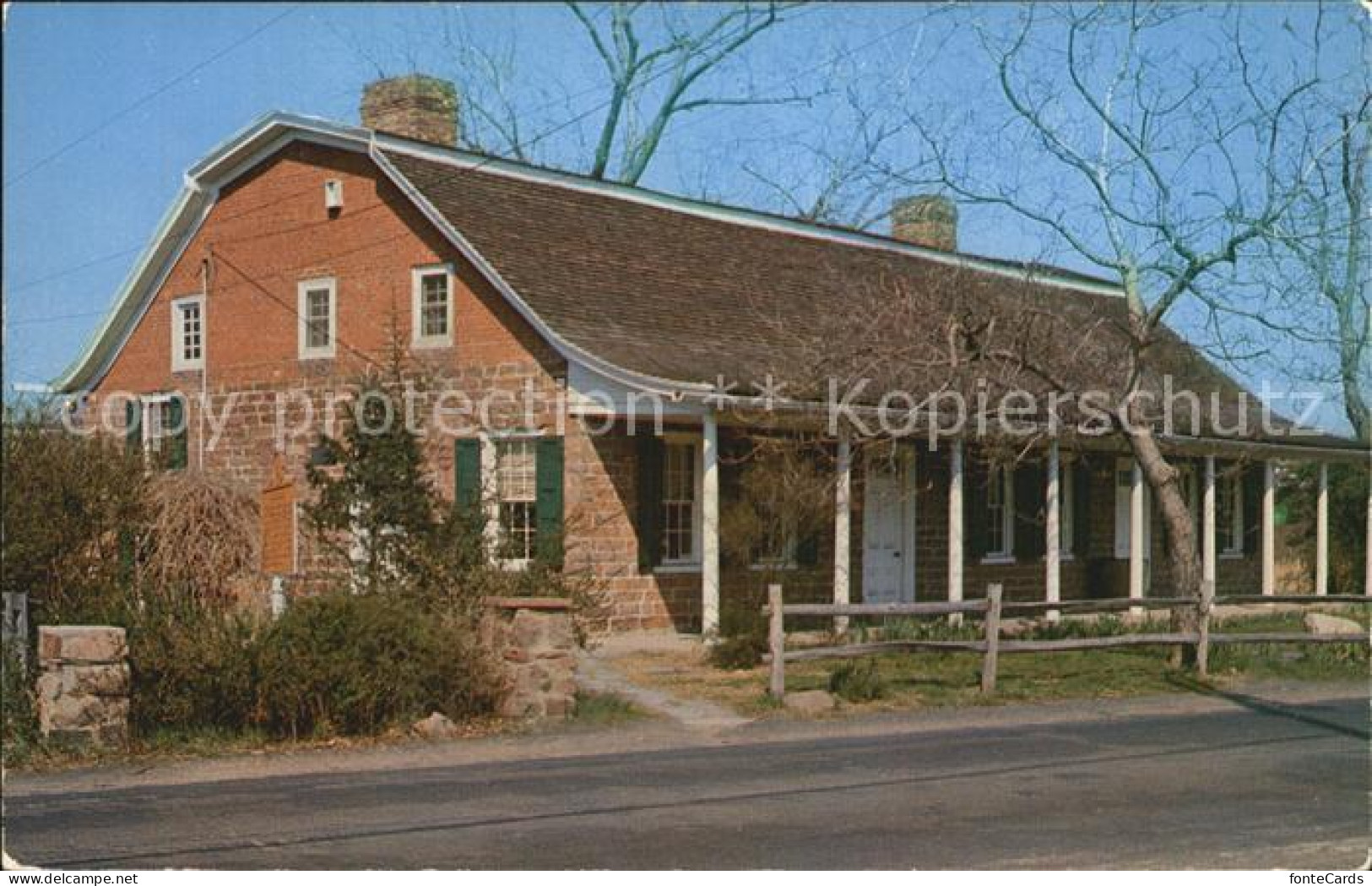 72444357 New_Hackensack_New_Jersey Von Steuben House Built 1739 Museum Bergen Co - Andere & Zonder Classificatie