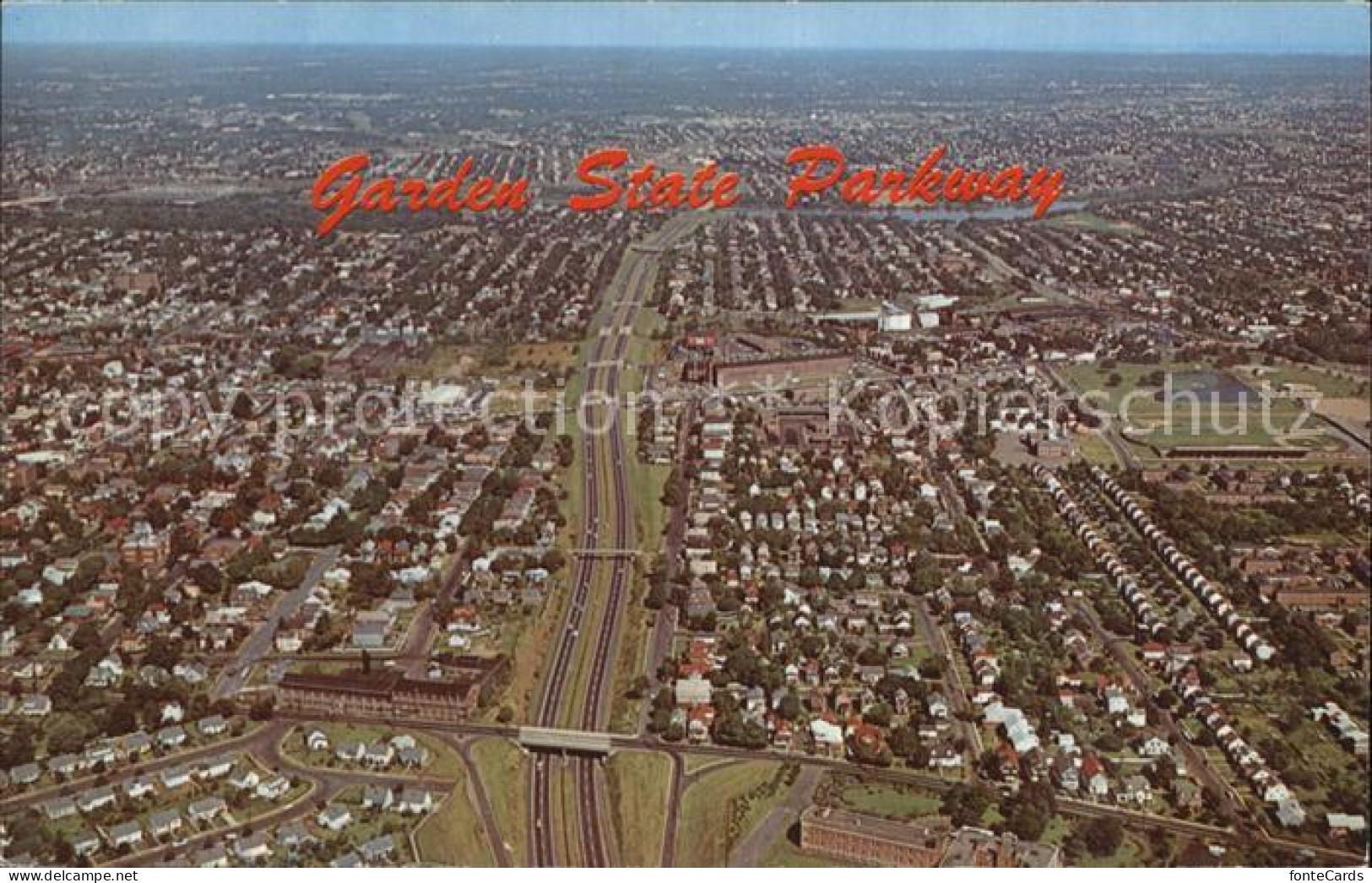 72444356 New_Jersey_US-State Garden State Parkway Aerial View - Sonstige & Ohne Zuordnung