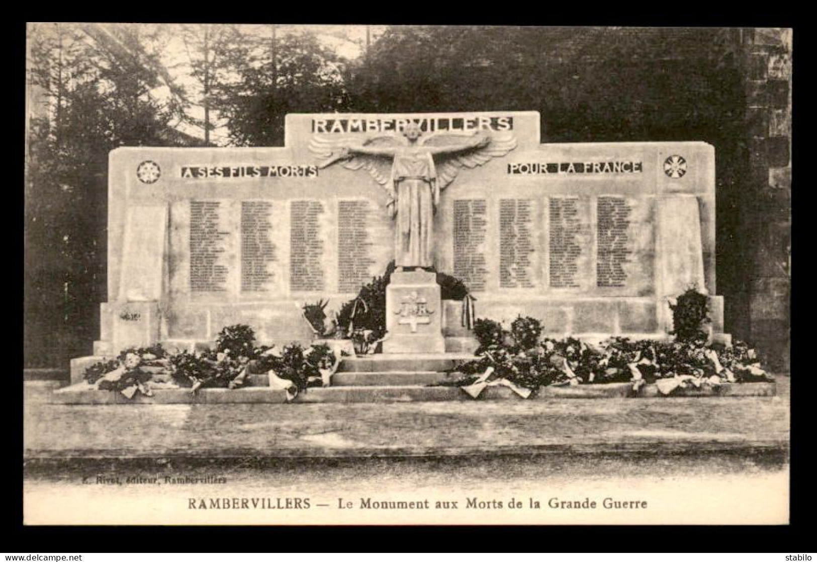 88 - RAMBERVILLERS - LE MONUMENT AUX MORTS - Rambervillers