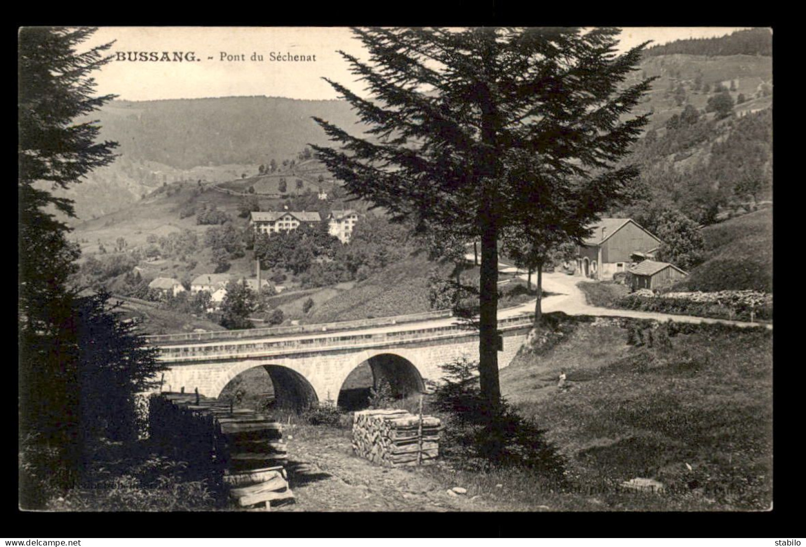 88 - BUSSANG - PONT DU SECHENAT - VOIR ETAT - Bussang