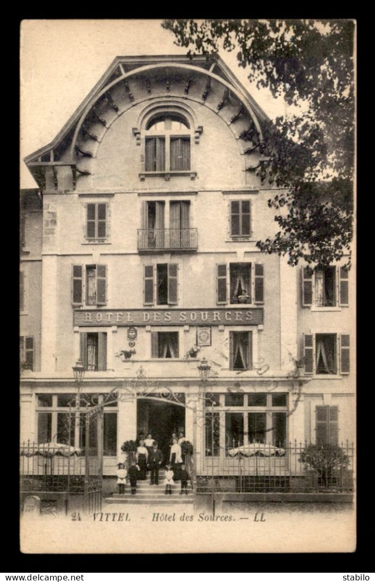 88 - VITTEL - HOTEL DES SOURCES - Contrexeville