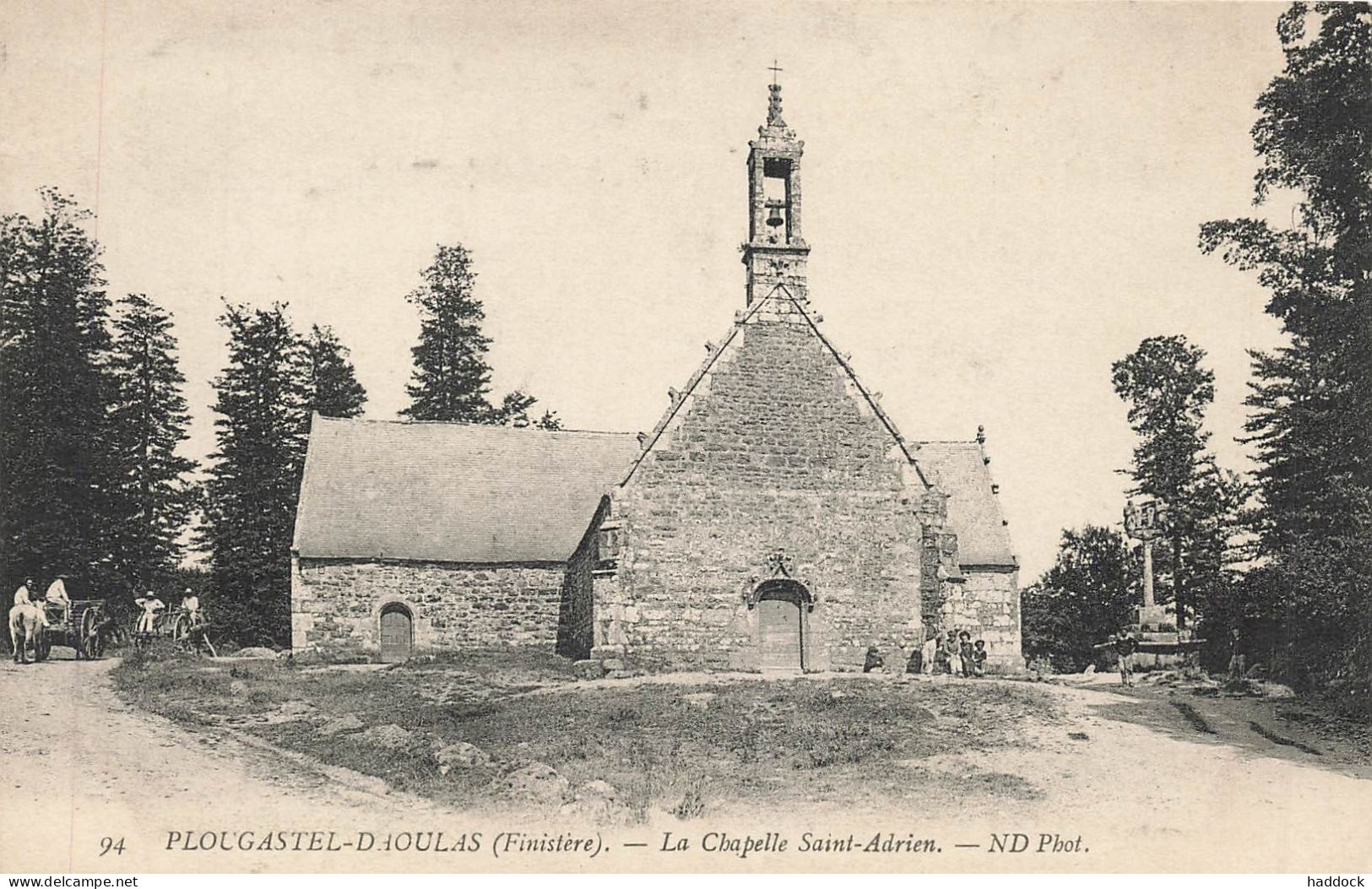 PLOUGASTEL DAOULAS : LA CHAPELLE SAINT ADRIEN - Plougastel-Daoulas