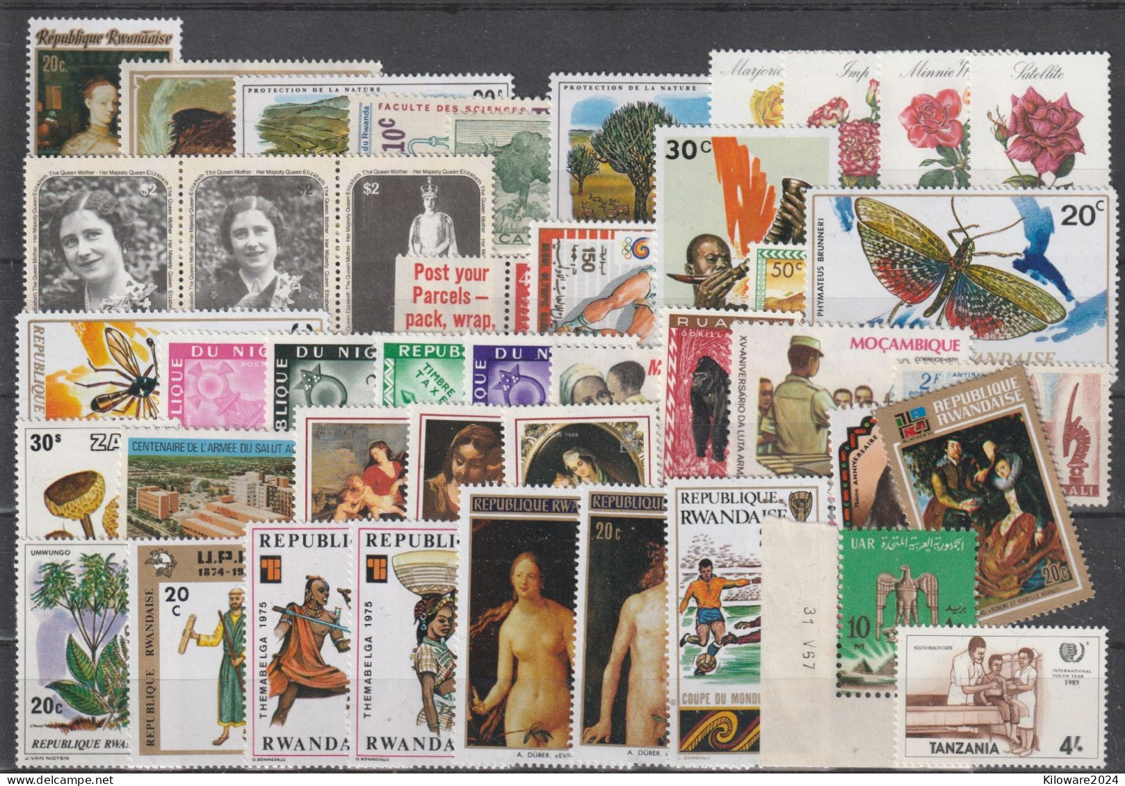 Übersee: Lot Mit Versch.Werten, Postfrisch.  (076) - Lots & Kiloware (mixtures) - Max. 999 Stamps