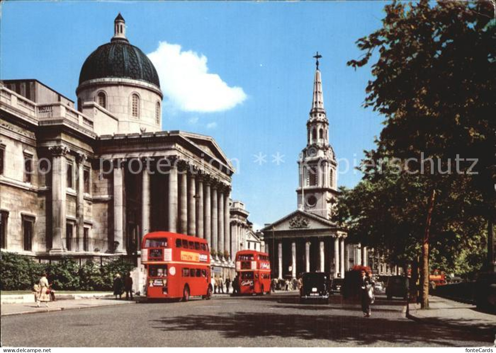 72437694 London Westminster National Gallery Doppelstock Busse - Andere & Zonder Classificatie