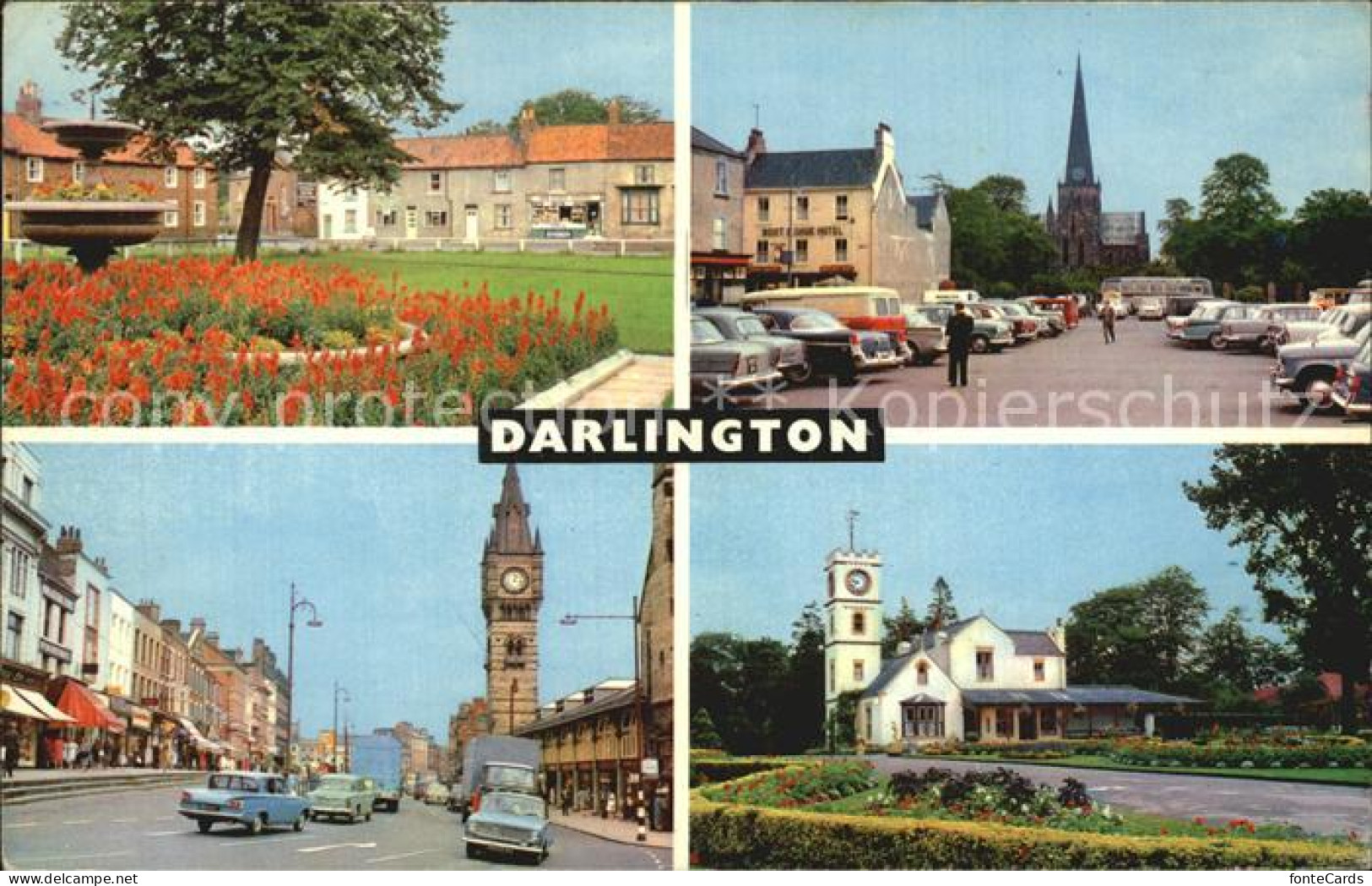 72437398 Darlington Cockerton Village Parish Church Marktplatz   - Andere & Zonder Classificatie