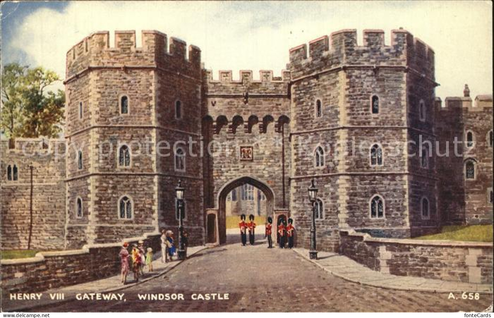 72434920 Windsor_Castle Henry VIII. Gateway - Autres & Non Classés