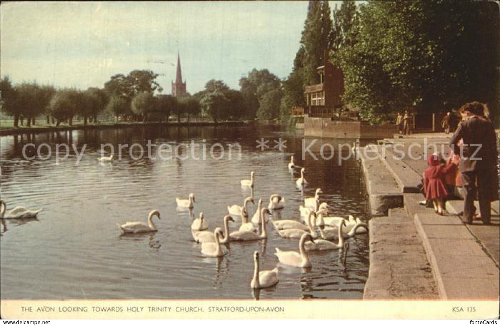 72434917 Stratford-Upon-Avon Holy Trinity Church Stratford-Upon-Avon - Andere & Zonder Classificatie