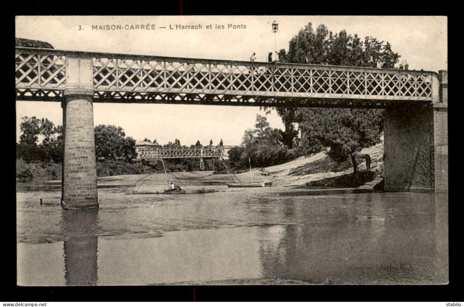 ALGERIE - MAISON CARREE - L'HARRACH ET LES PONTS - Autres & Non Classés