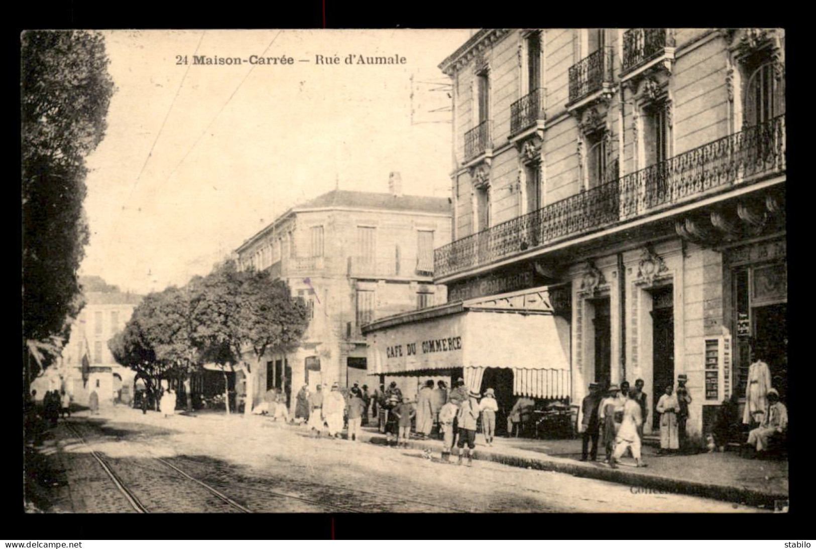 ALGERIE - MAISON CARREE - RUE D'AUMALE - Autres & Non Classés