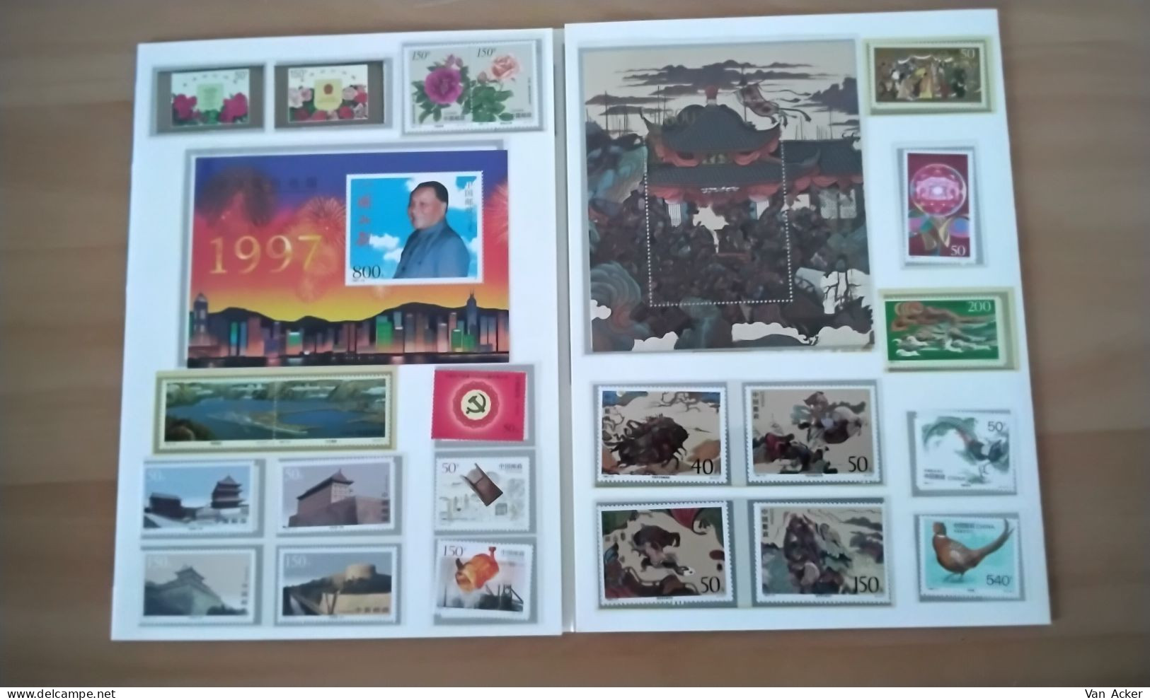 China Postage Stamps Of China 1997 MNH. - Ongebruikt