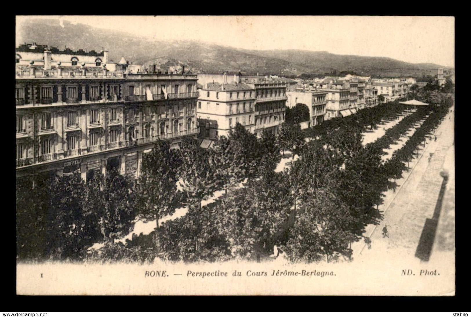 ALGERIE - BONE - COURS JEROME BERTAGNA - Annaba (Bône)