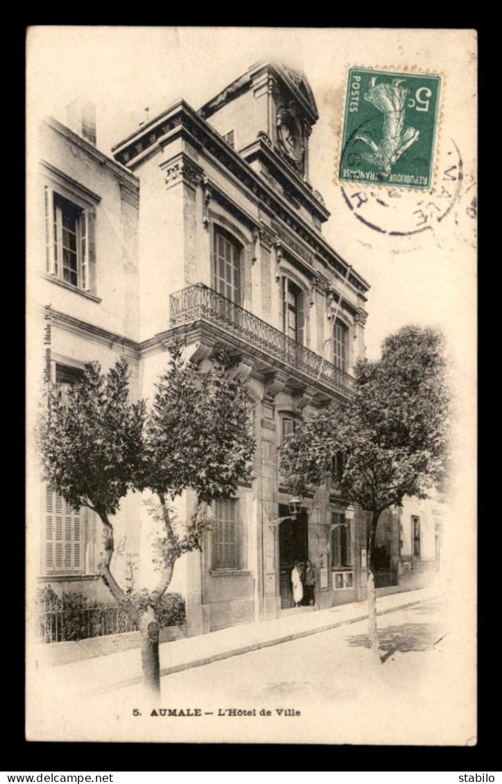 ALGERIE - AUMALE - L'HOTEL DE VILLE - Autres & Non Classés