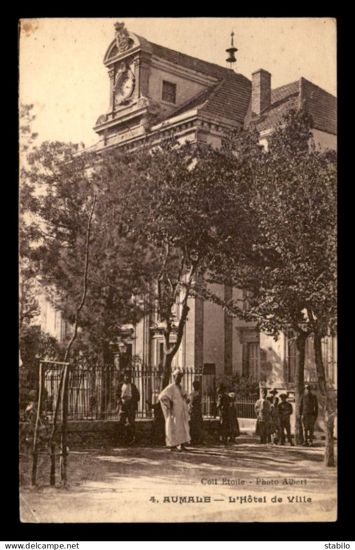 ALGERIE - AUMALE - L'HOTEL DE VILLE - Andere & Zonder Classificatie