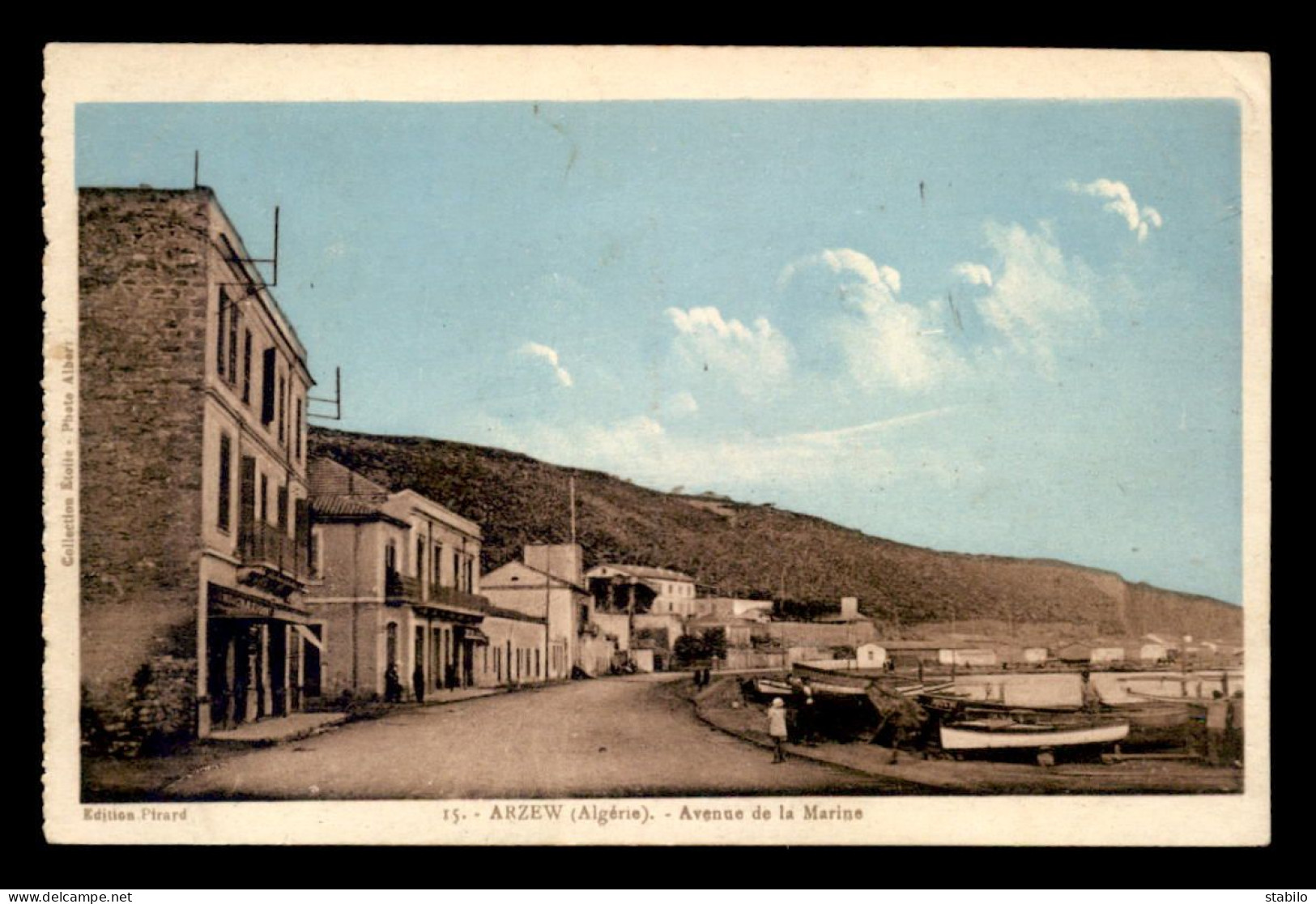 ALGERIE - ARZEW - AVENUE DE LA MARINE - Andere & Zonder Classificatie