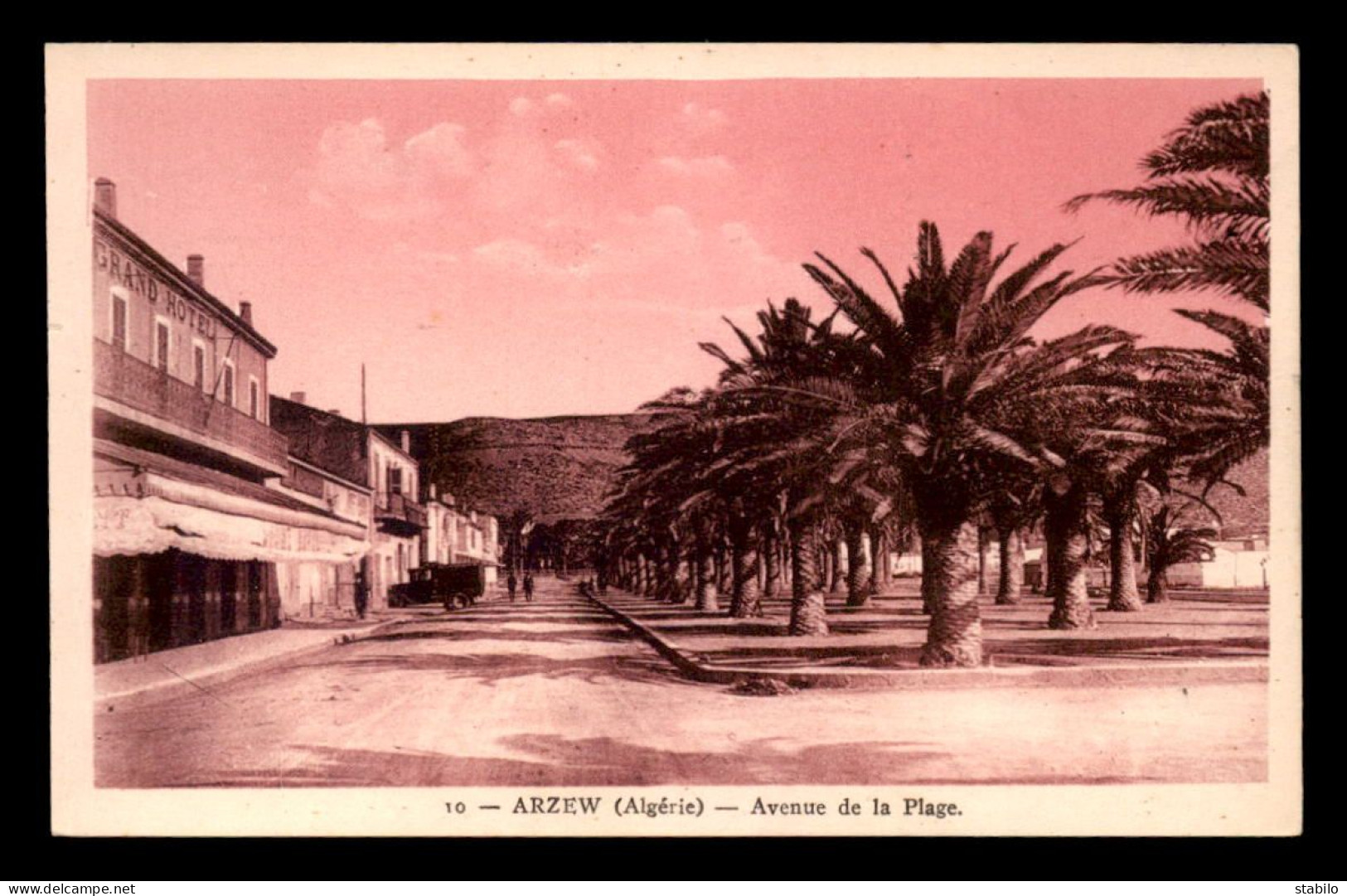 ALGERIE - ARZEW - AVENUE DE LA PLAGE - Other & Unclassified