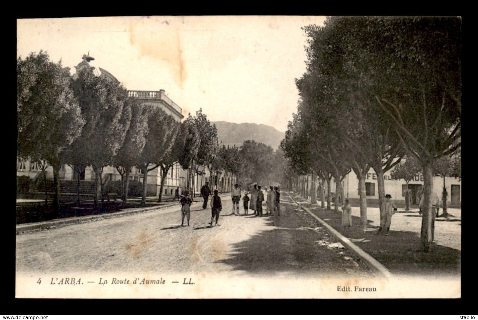 ALGERIE - L'ARBA - LA ROUTE D'AUMALE - Altri & Non Classificati