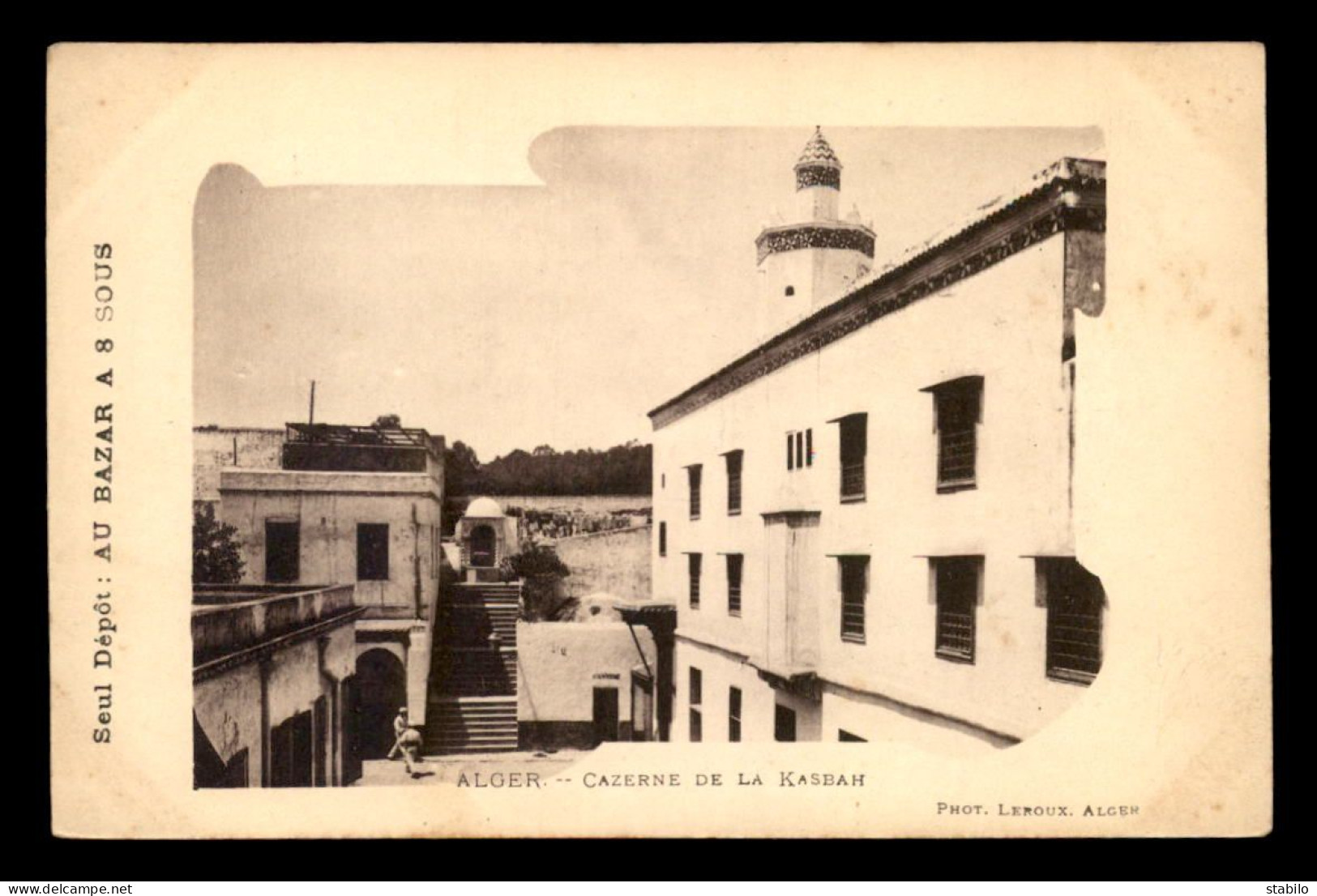 ALGERIE - ALGER - CASERNE DE LA KASBAH - PHOTO LEROUX - Algeri