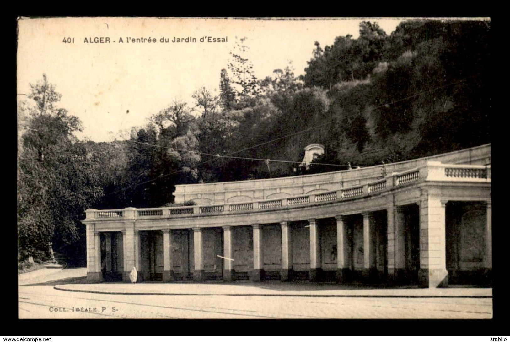 ALGERIE - ALGER - ENTREE DU JARDIN D'ESSAI - Algiers