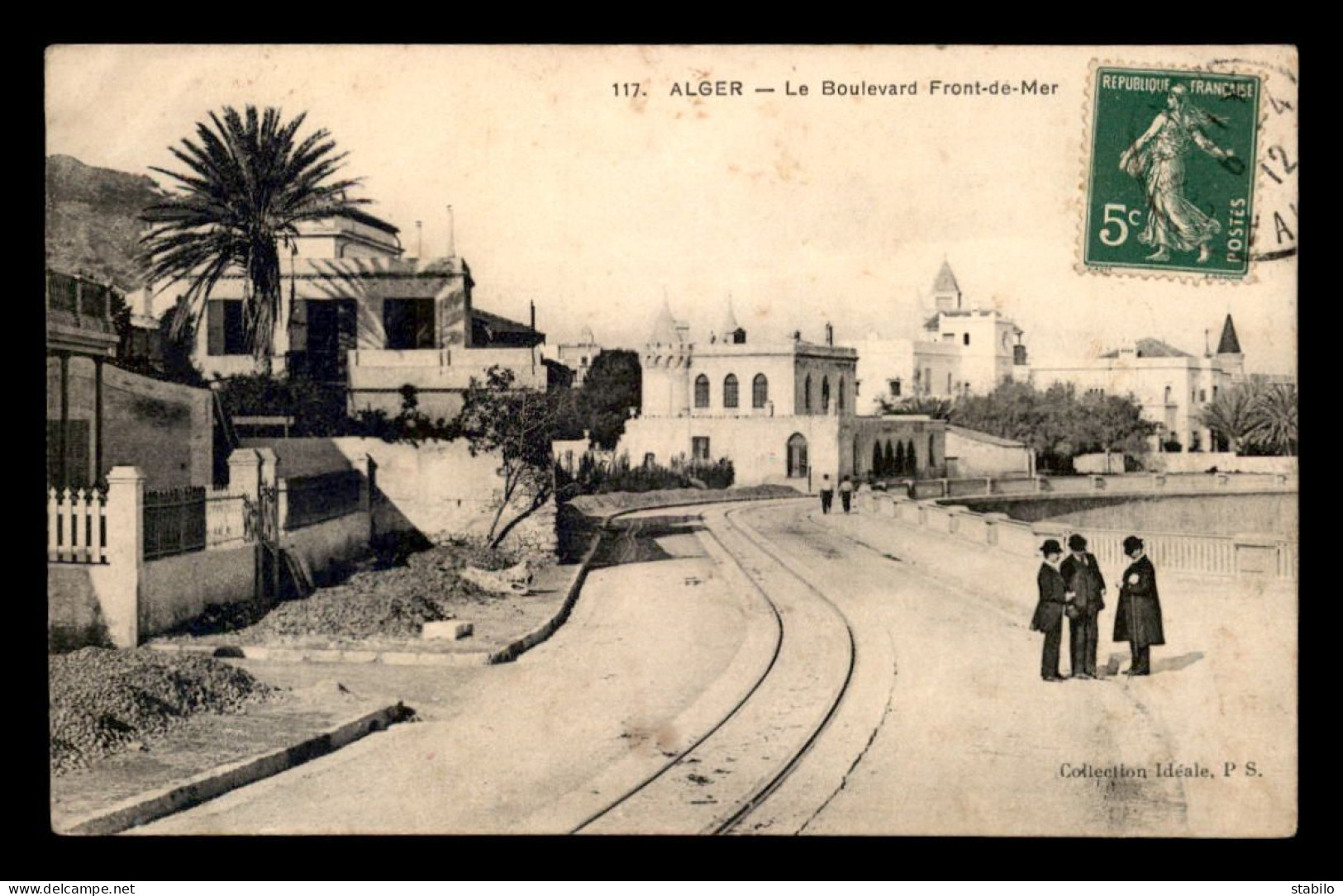 ALGERIE - ALGER - LE BOULEVARD DE FRONT DE MER - Algeri