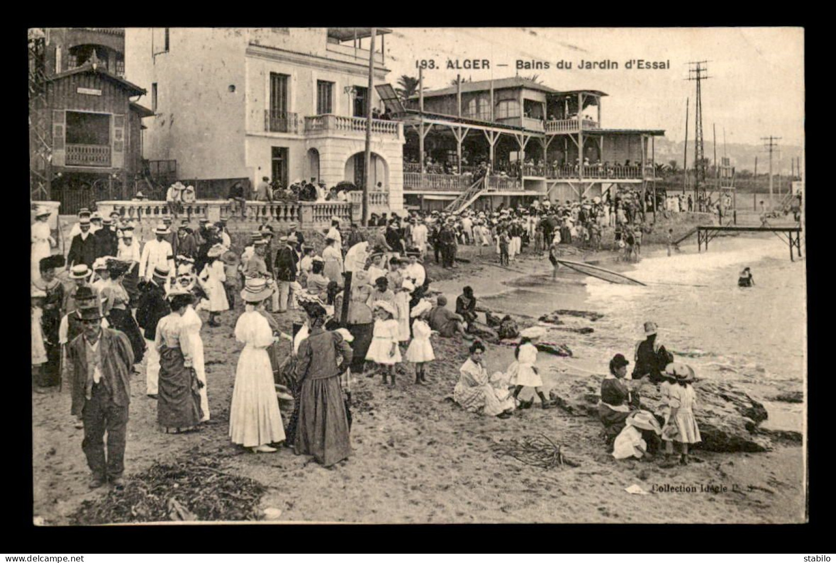 ALGERIE - ALGER - BAINS DU JARDIN D'ESSAI - Algeri