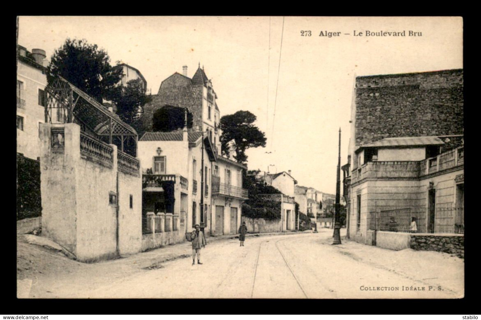 ALGERIE - ALGER - LE BOULEVARD BRU - Algiers