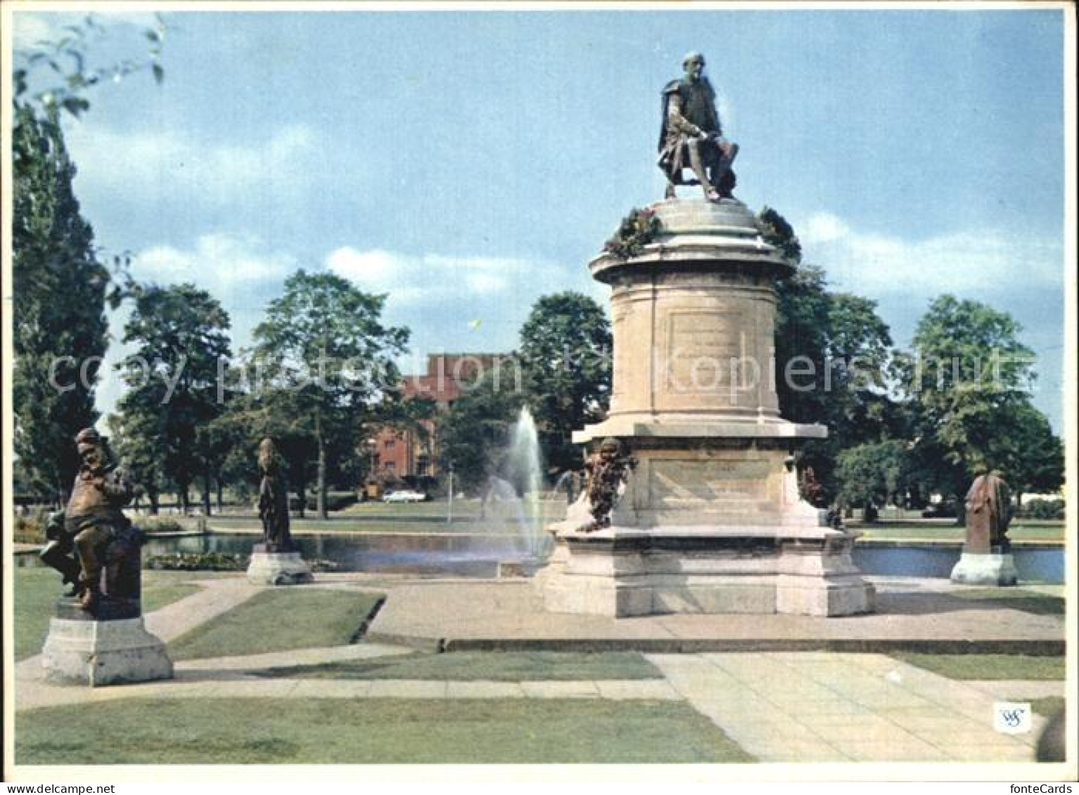 72432646 Stratford-Upon-Avon The Gower Memorial Stratford-Upon-Avon - Other & Unclassified