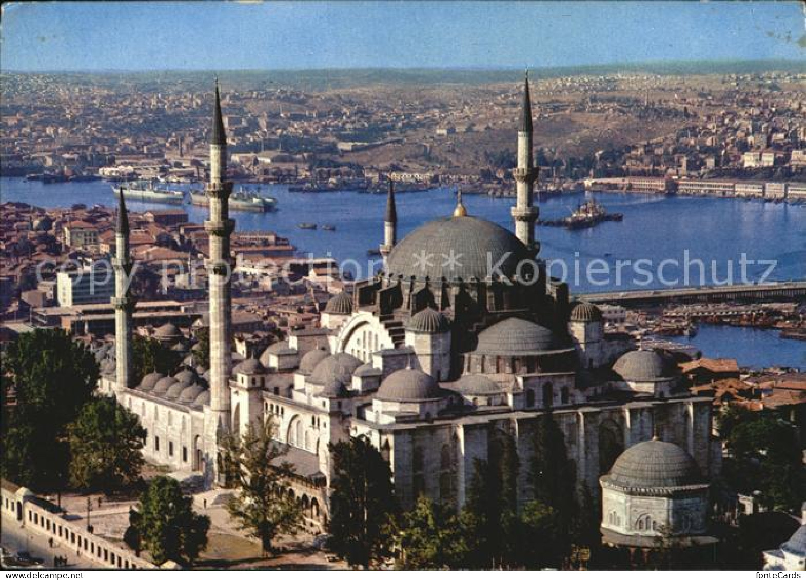 72432588 Istanbul Constantinopel Sueleymaniye Moschee Goldenes Horn  - Turkey