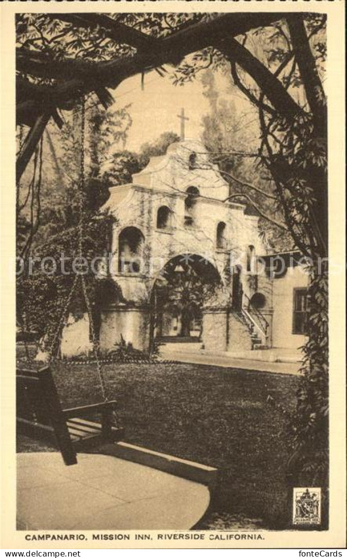 72432376 Riverside_California Campanario Mission Inn - Autres & Non Classés