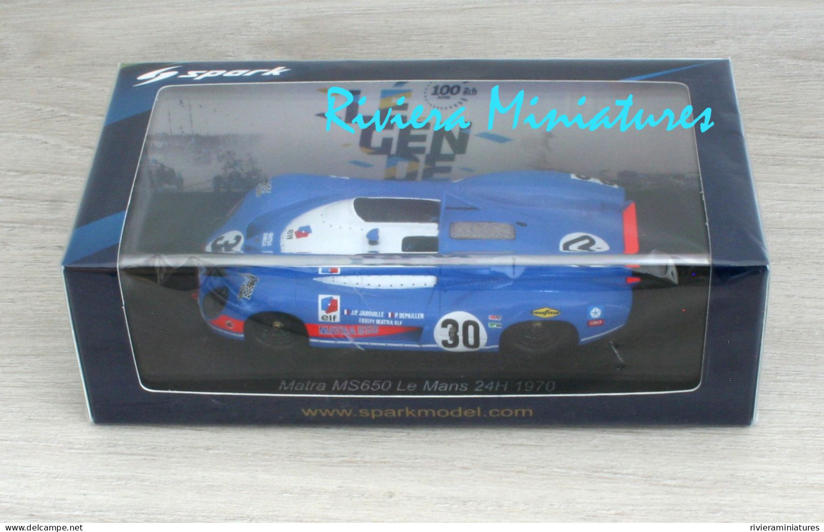 SPARK - MATRA SIMCA MS 650 #30  24 Heures du Mans 1970 - S3555 - 1/43