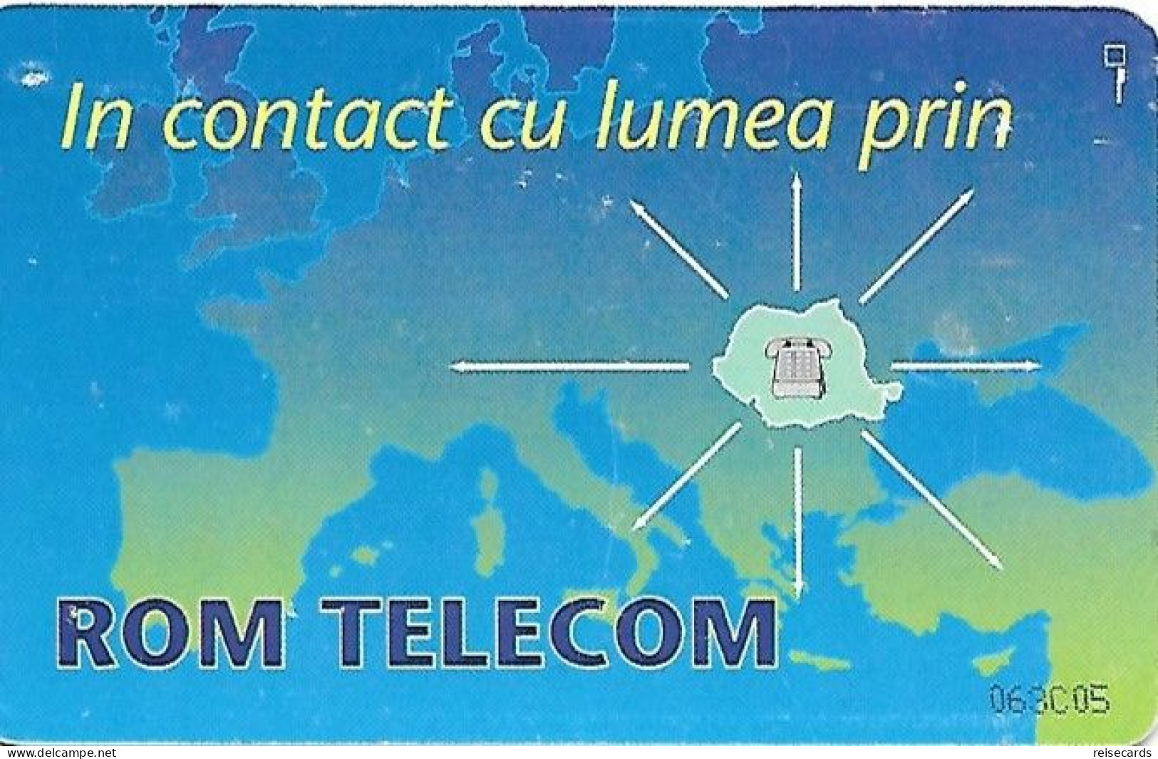 Romania: Rom Telecom - 1997 In Contact Cu Lumea Prin - Romania