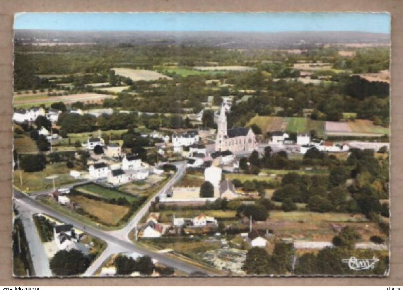 CPSM 44 - SAINTE REINE DE BRETAGNE - Vue Générale Aérienne - TB PLAN D'ensemble Et Du Centre Du Village Détails - Otros & Sin Clasificación