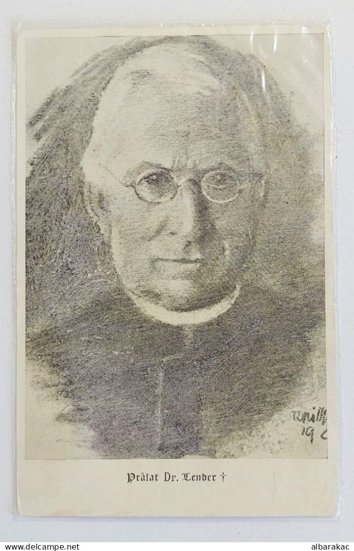 Pralat Dr. , Graphic Wilhelm Riegger - Karlsruhe , Old Postcard - Sonstige & Ohne Zuordnung