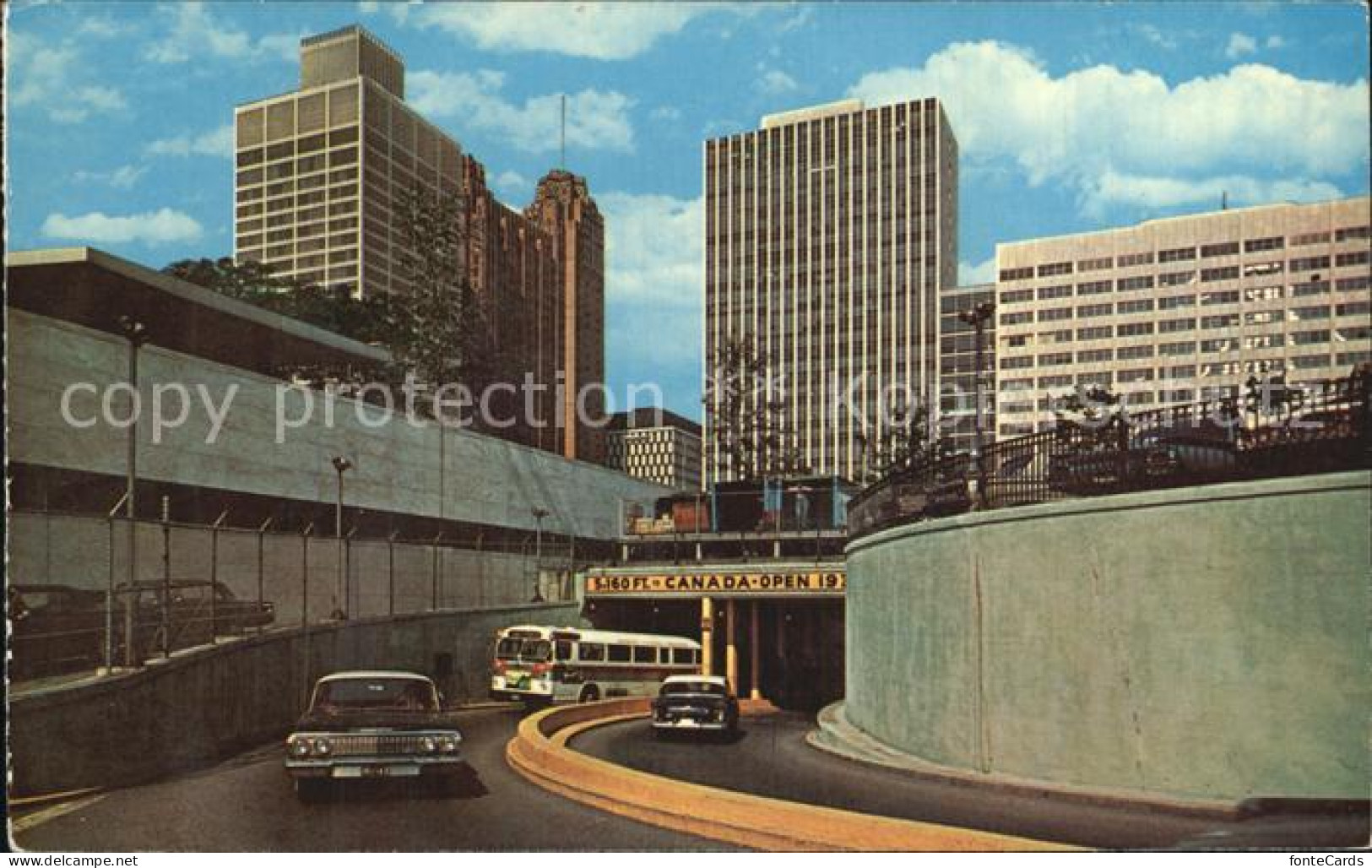 72430711 Detroit_Michigan Tunnel To Canada Detroit Windsor Tunnel - Andere & Zonder Classificatie