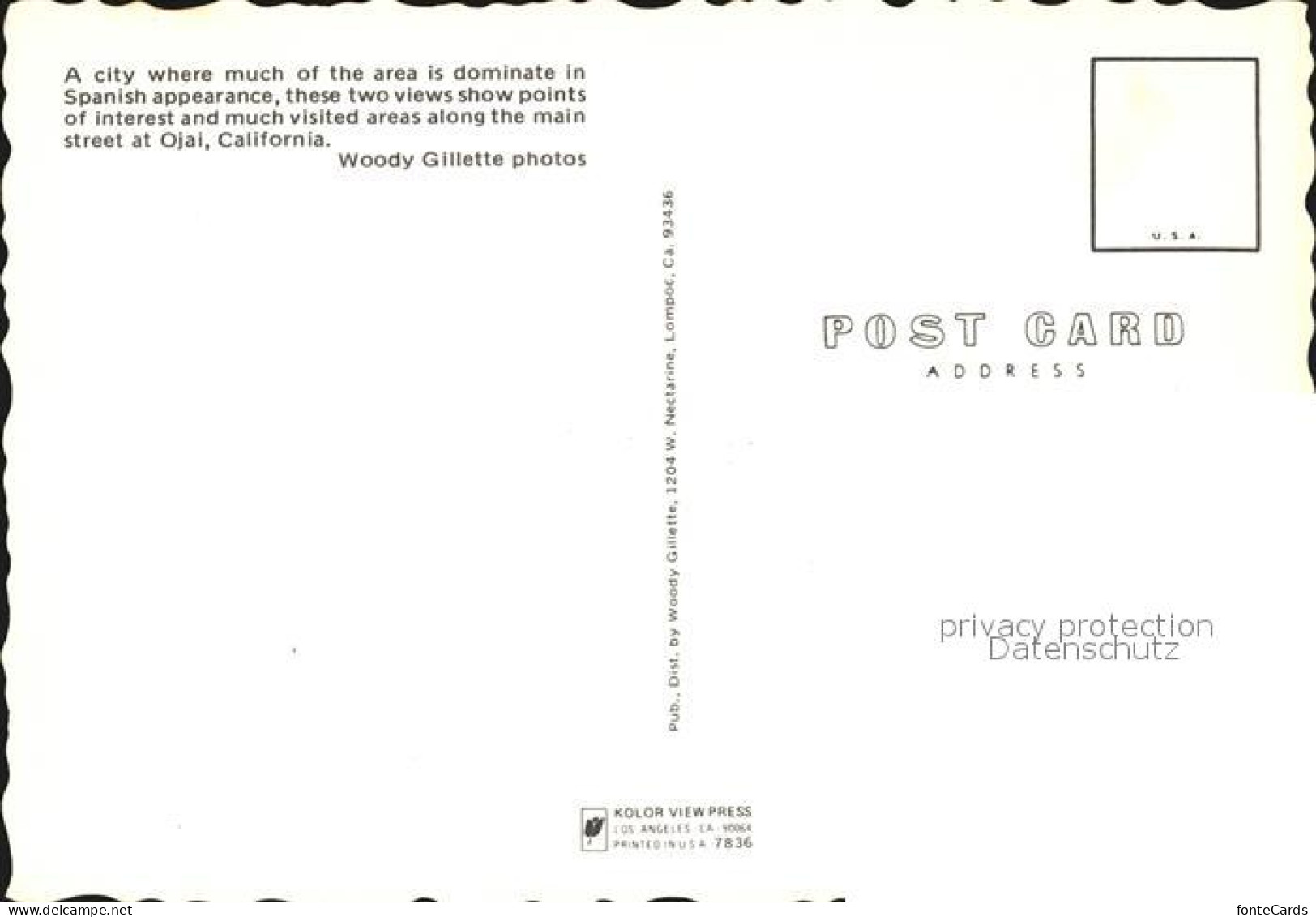 72429829 Ojai Spanish Appearance - Other & Unclassified